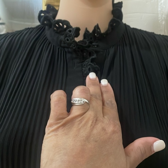 Se’zane Elegant mini Black Dress long sleeve - Picture 3 of 16